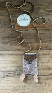 Inka Necklace Pouch / Brown