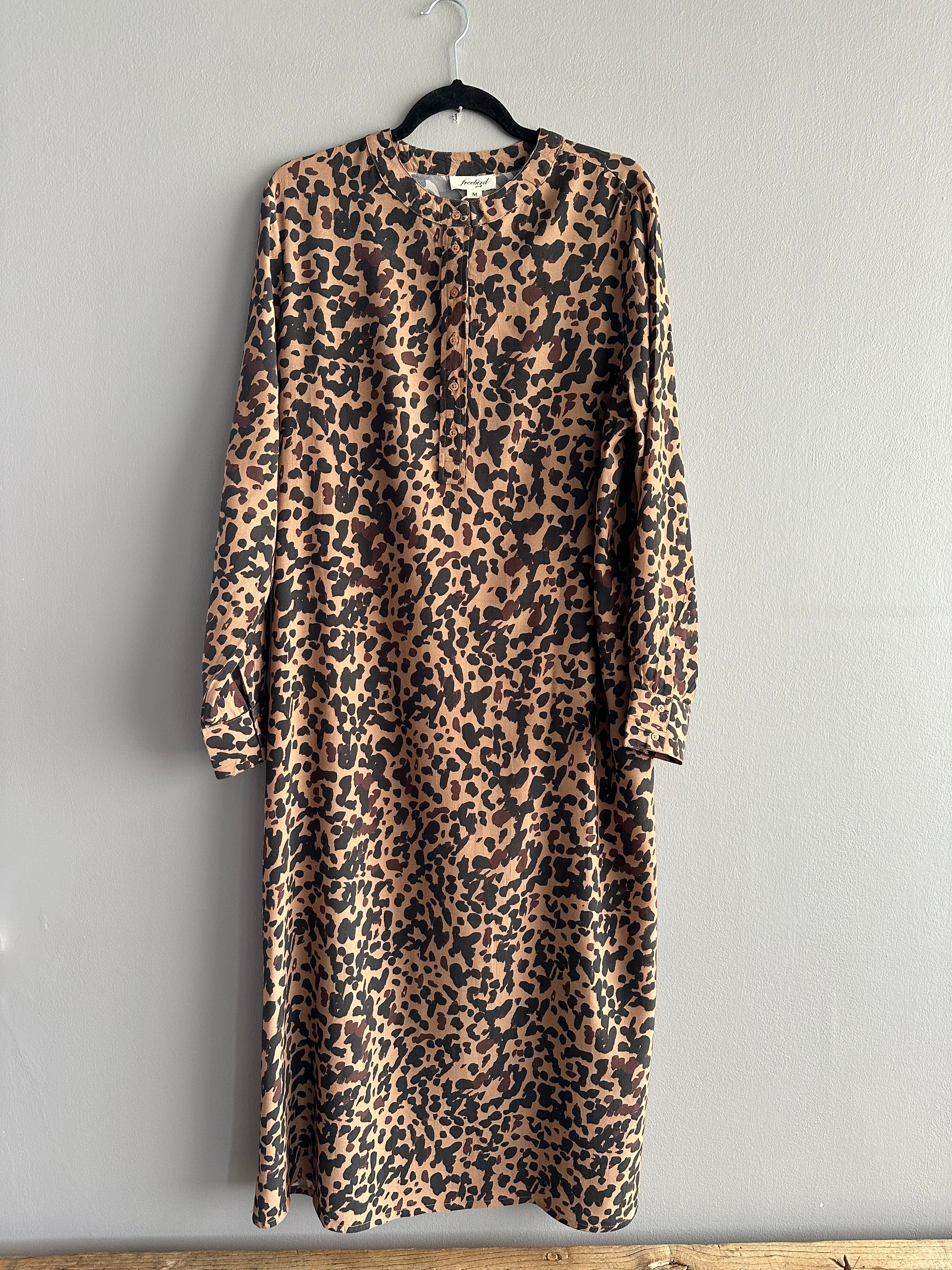 Ulla Dress in Animal Print