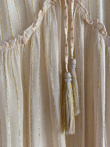 Rita Lurex Dress Gold Color