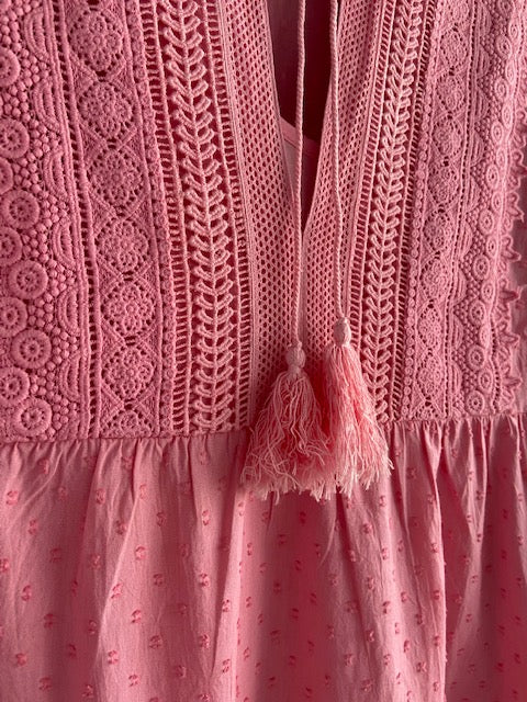 Salma Cotton Lace Dress