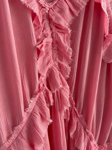 Kia frayed edge dress