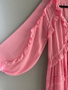 Kia frayed edge dress