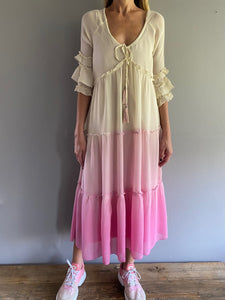 Rita Dress Dip-Dye