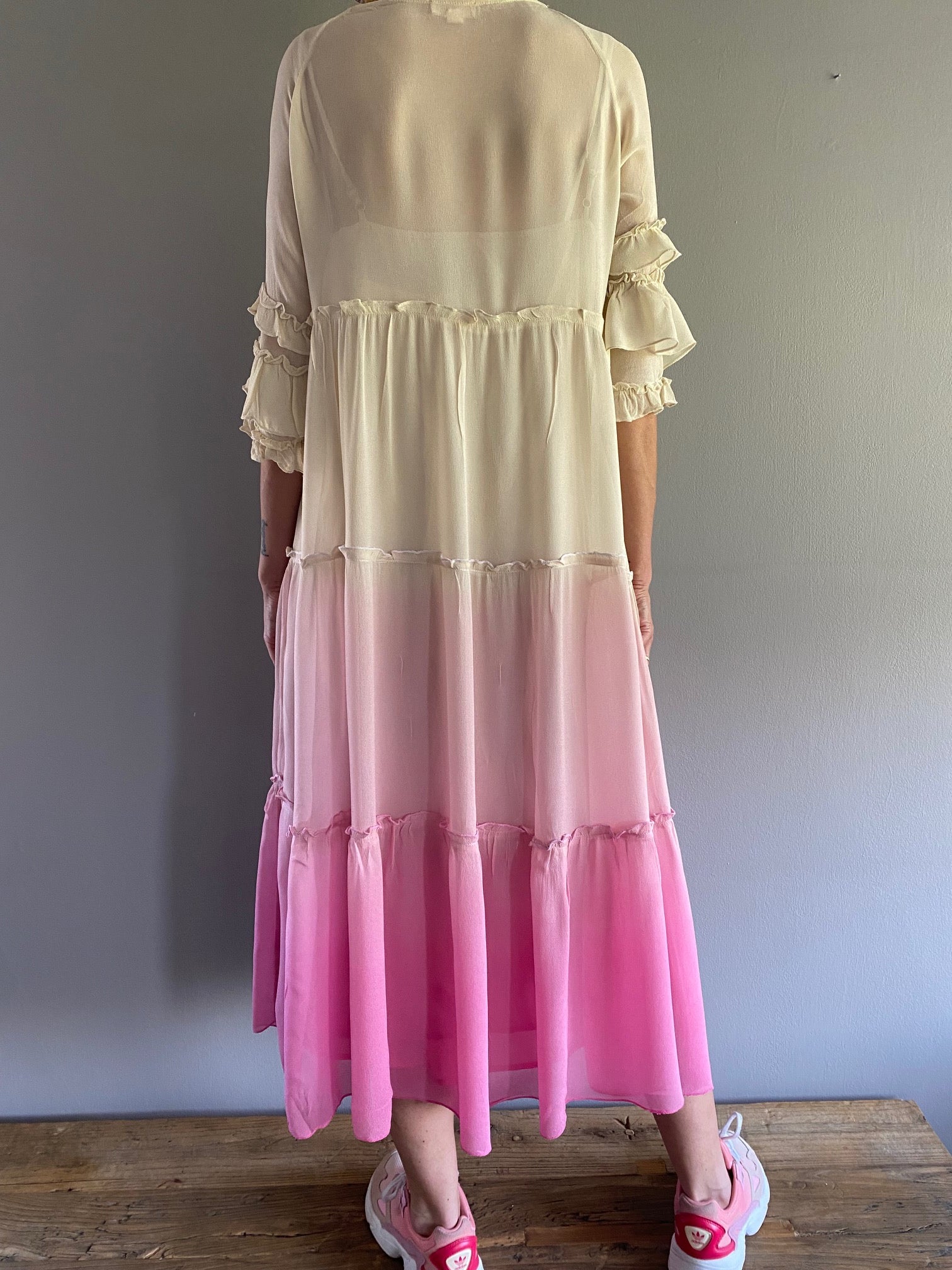 Rita Dress Dip-Dye