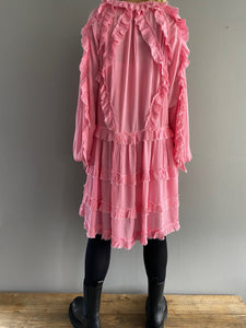 Kia frayed edge dress