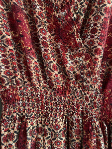 Karin Dress Red Print