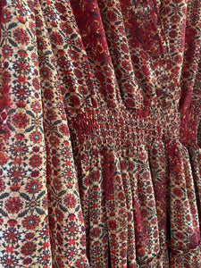 Karin Dress Red Print