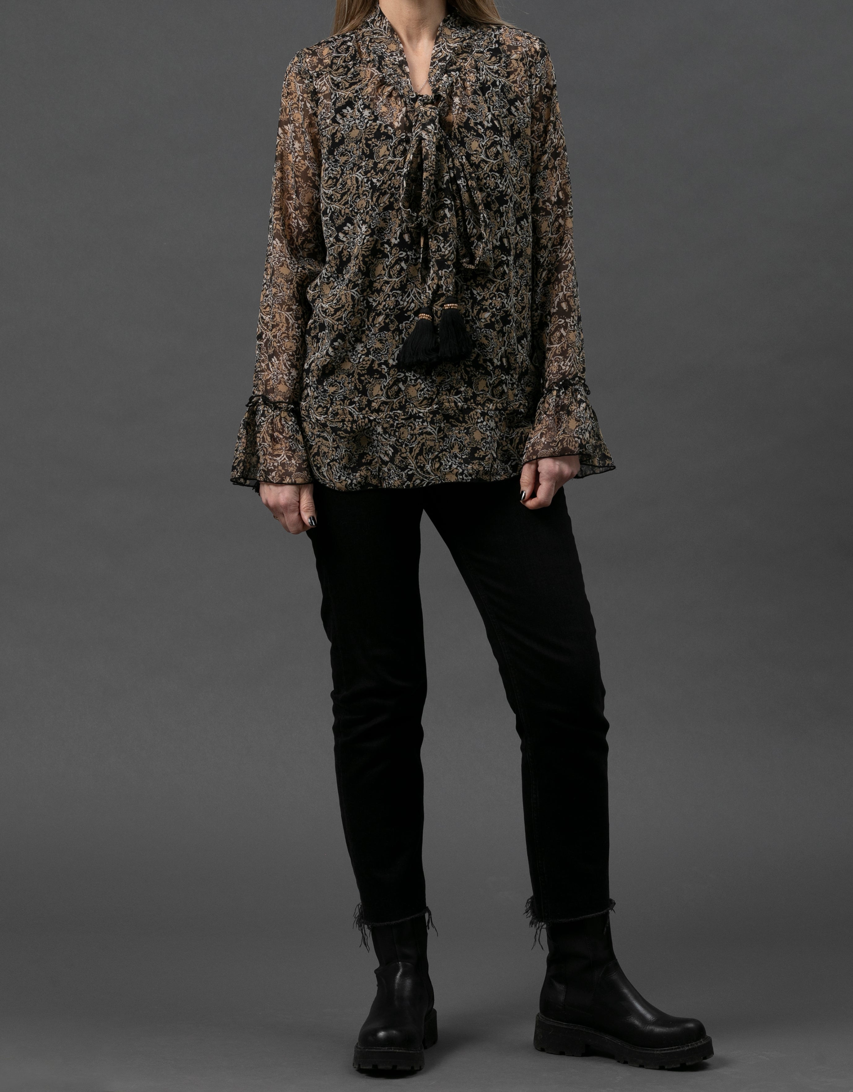 Serena Shirt Black